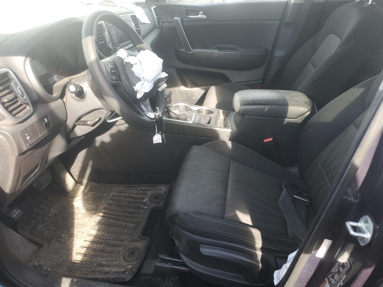 2019 KIA Sportage VIN KNDPMCAC9K7538901 Copart auction photo, front end damage thumbnail 7