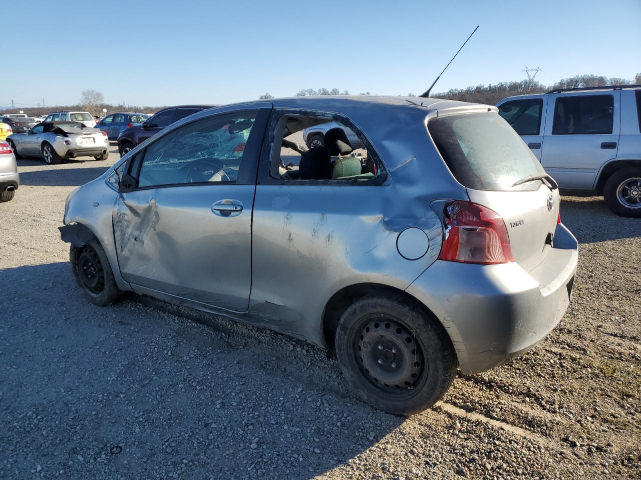 2008 Toyota Yaris VIN JTDJT923185139981 Copart auction photo, rollover damage thumbnail 2