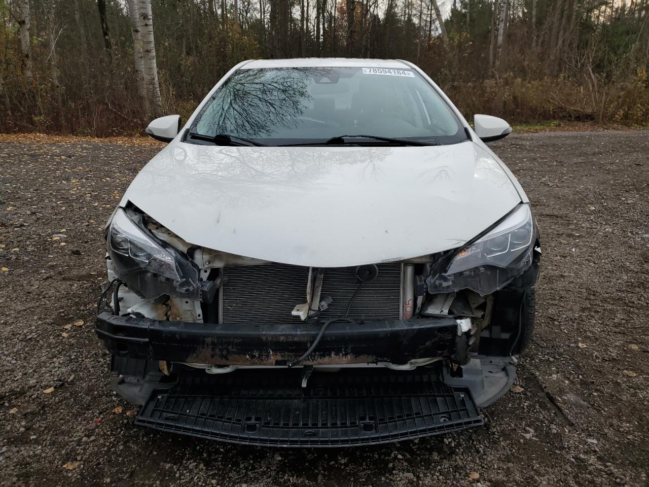 2018 Toyota Corolla VIN 2T1BURHE0JC063480 Copart auction photo, front end damage thumbnail 5
