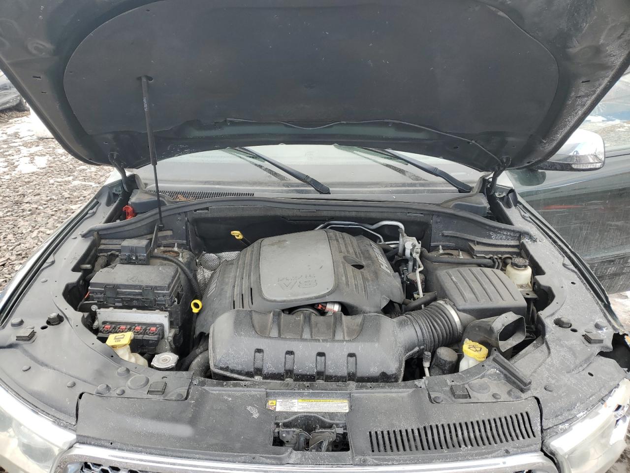 2011 Dodge Durango VIN 1D4SE5GT8BC595322 Copart auction photo, front end damage thumbnail 12