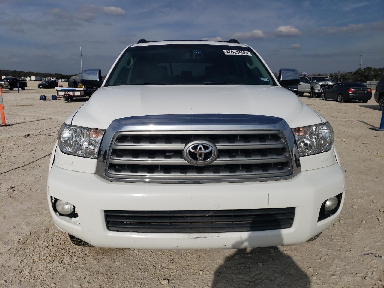 2011 Toyota Sequoia VIN 5TDJW5G18BS051597 Copart auction photo, rear end damage thumbnail 5
