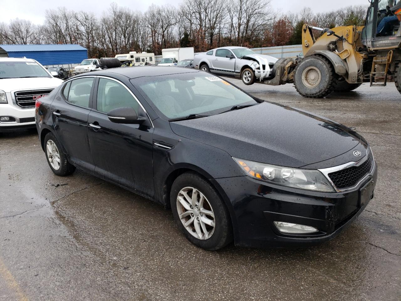 2012 KIA Optima VIN 5XXGM4A76CG016129 Copart auction photo, side / hail damage thumbnail 4