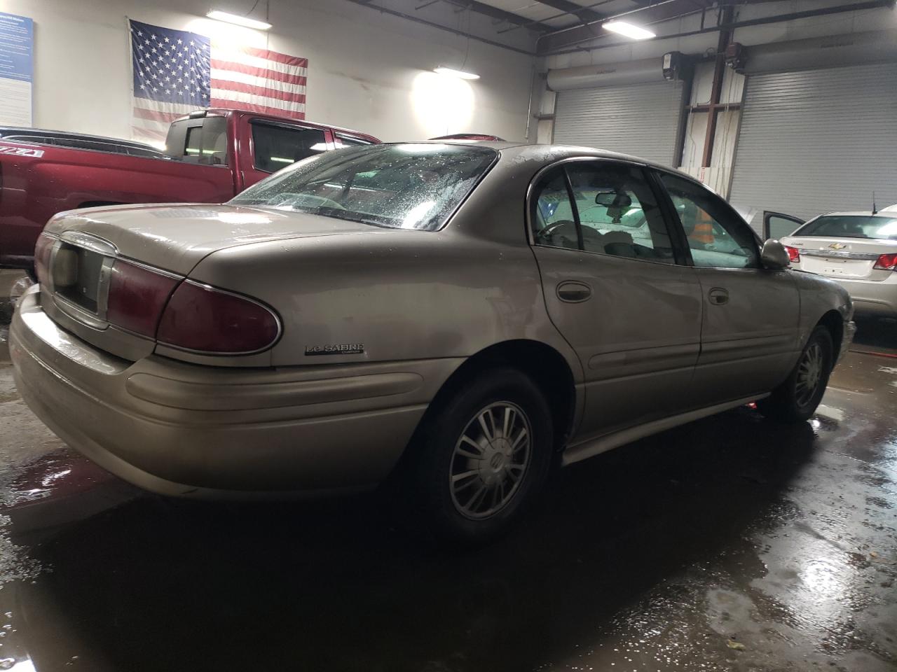 2002 Buick LeSabre VIN 1G4HP54K02U262258 Copart auction photo, front end damage thumbnail 3