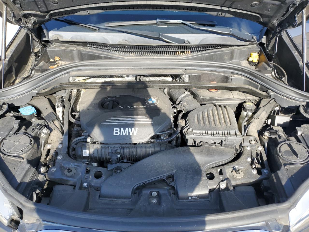 2016 BMW X1 VIN WBXHT3C30GP885824 Copart auction photo, front end damage thumbnail 12