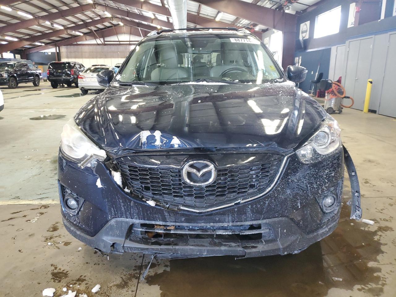 2015 Mazda CX-5 VIN JM3KE4DY8F0499180 Copart auction photo, front end / rear end damage thumbnail 5