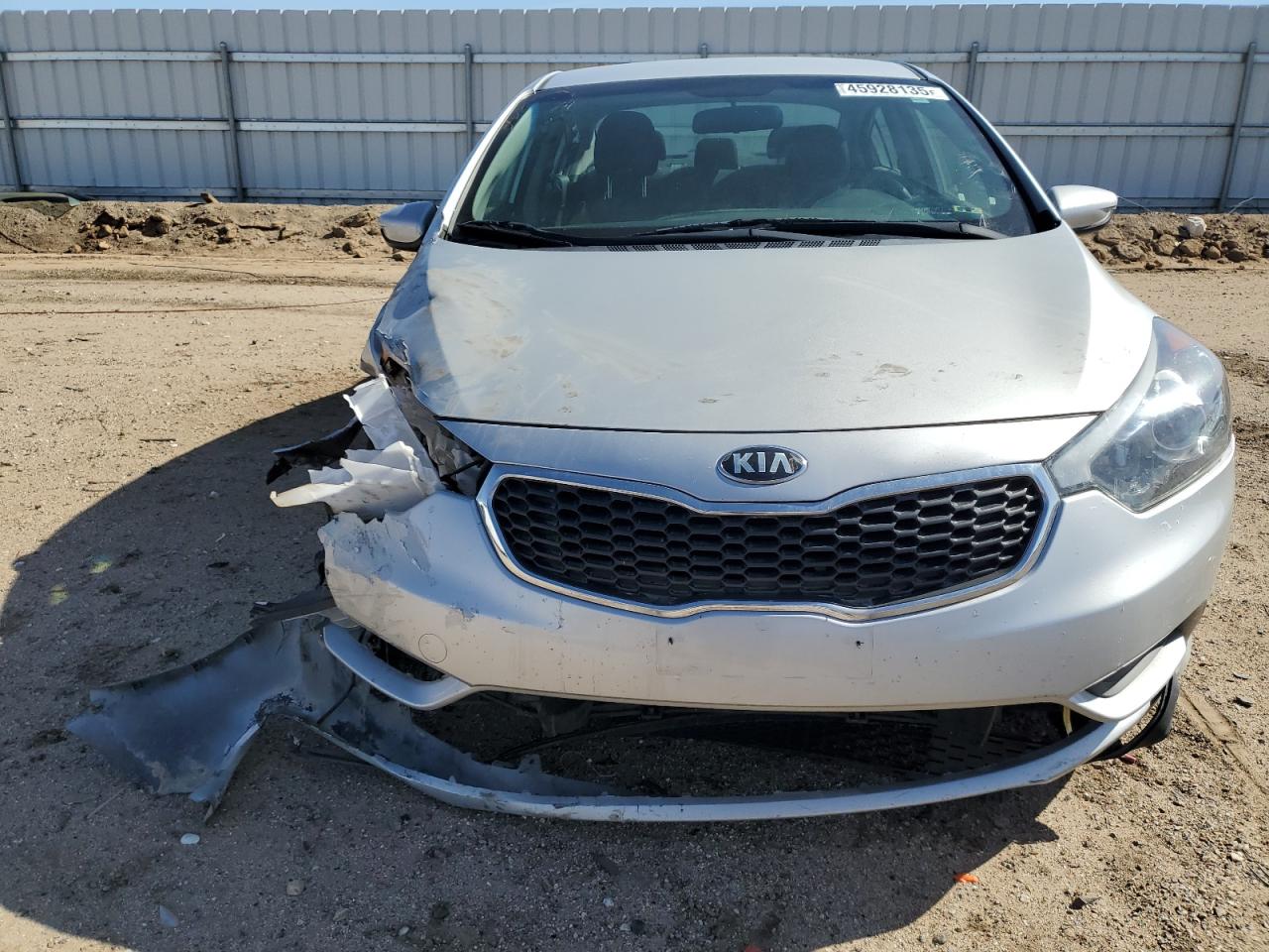 2016 KIA Forte VIN KNAFK4A69G5588263 Copart auction photo, front end damage thumbnail 5