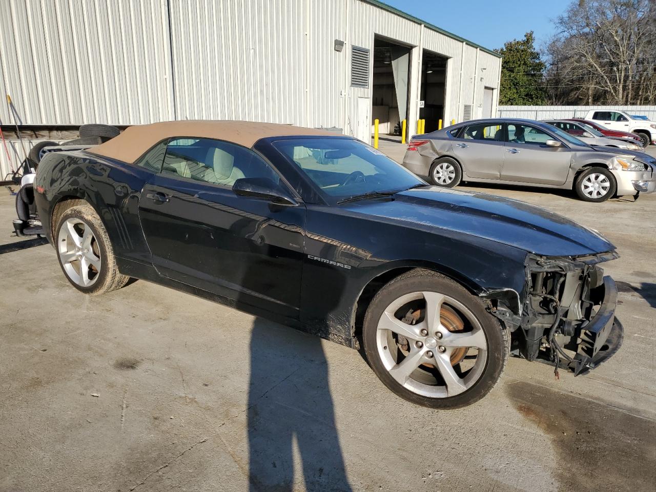 2015 Chevrolet Camaro VIN 2G1FD3D36F9276629 Copart auction photo, front end damage thumbnail 4