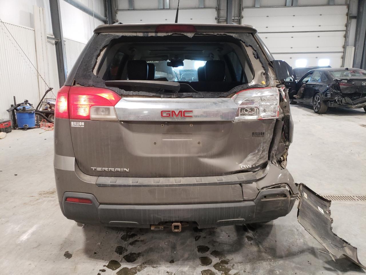 2012 GMC Terrain VIN 2GKFLVEK3C6298844 Copart auction photo, rear end / hail damage thumbnail 6