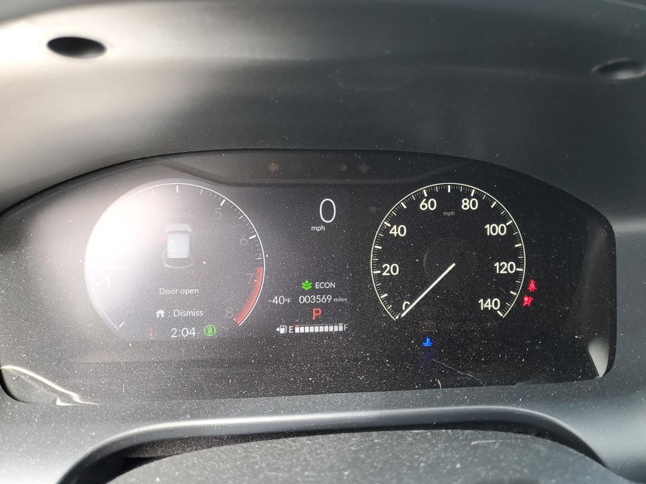 2024 Honda HR-V VIN 3CZRZ1H53RM749110 Copart auction photo, front end damage thumbnail 9