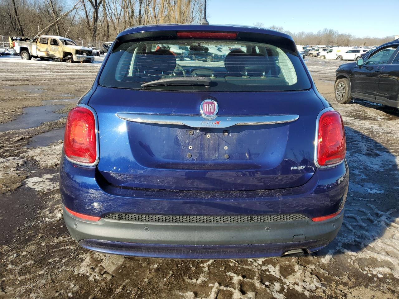 2017 Fiat 500 VIN ZFBCFYAB3HP601550 Copart auction photo, front end damage thumbnail 6