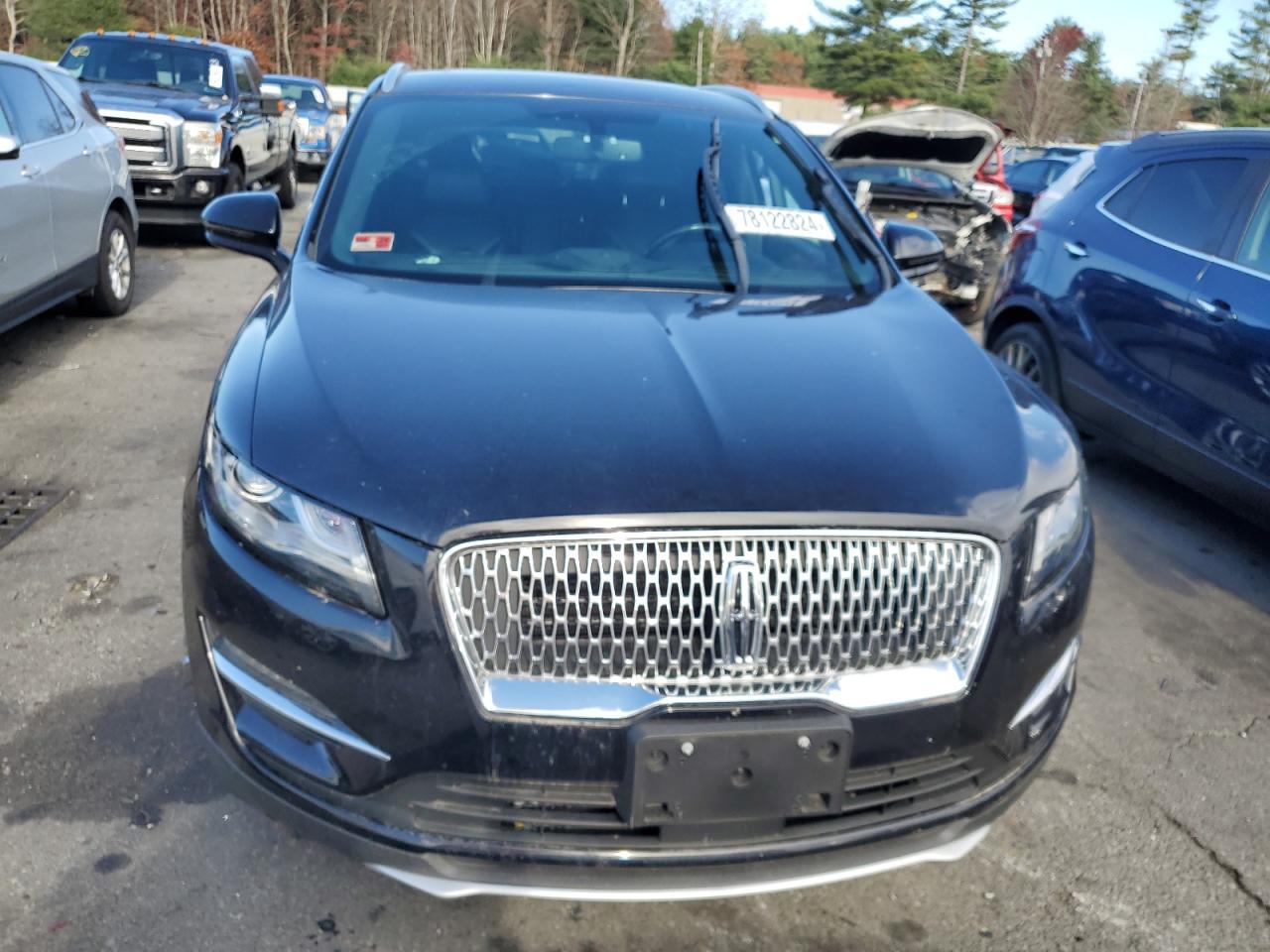 2019 Lincoln MKC VIN 5LMCJ2D96KUL01360 Copart auction photo, side damage thumbnail 5