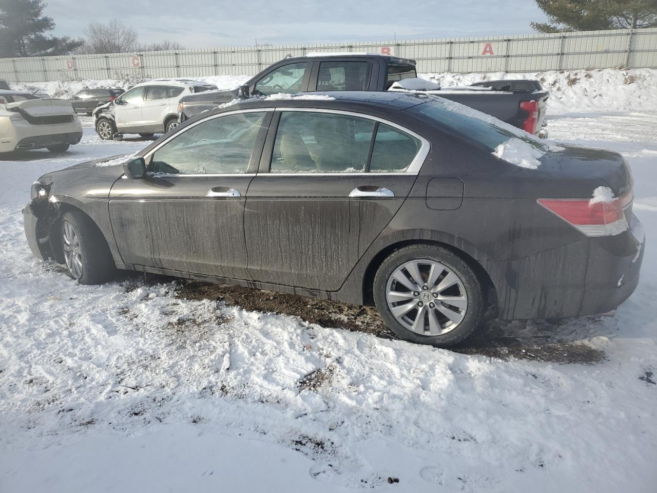 2011 Honda Accord VIN 1HGCP3F88BA016453 Copart auction photo, front end / minor dent/scratches damage thumbnail 2