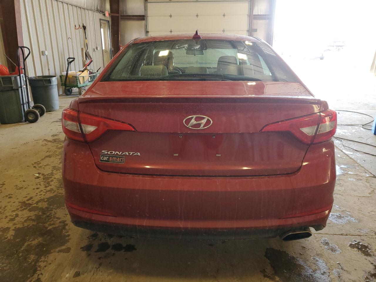 2017 Hyundai Sonata VIN 5NPE24AF9HH458922 Copart auction photo, front end damage thumbnail 6