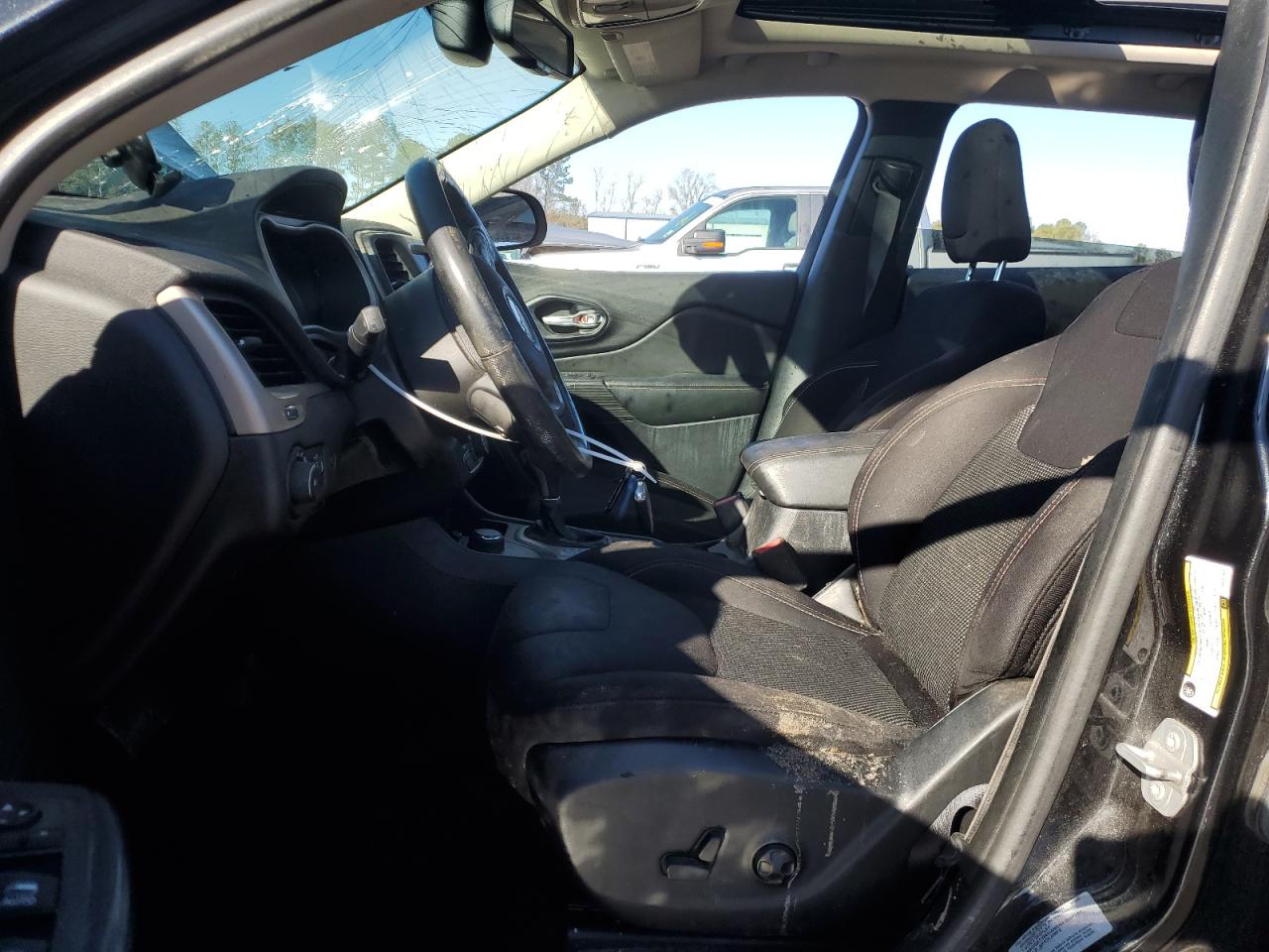 2016 Jeep Grand Cherokee VIN 1C4PJMCSXGW343843 Copart auction photo, top/roof damage thumbnail 7