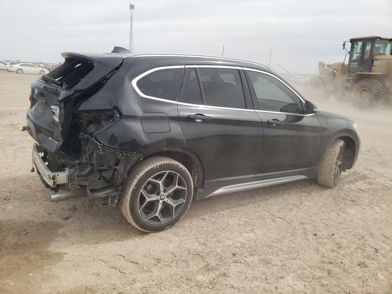2019 BMW X1 VIN WBXHU7C51K5L10965 Copart auction photo, rear end damage thumbnail 3