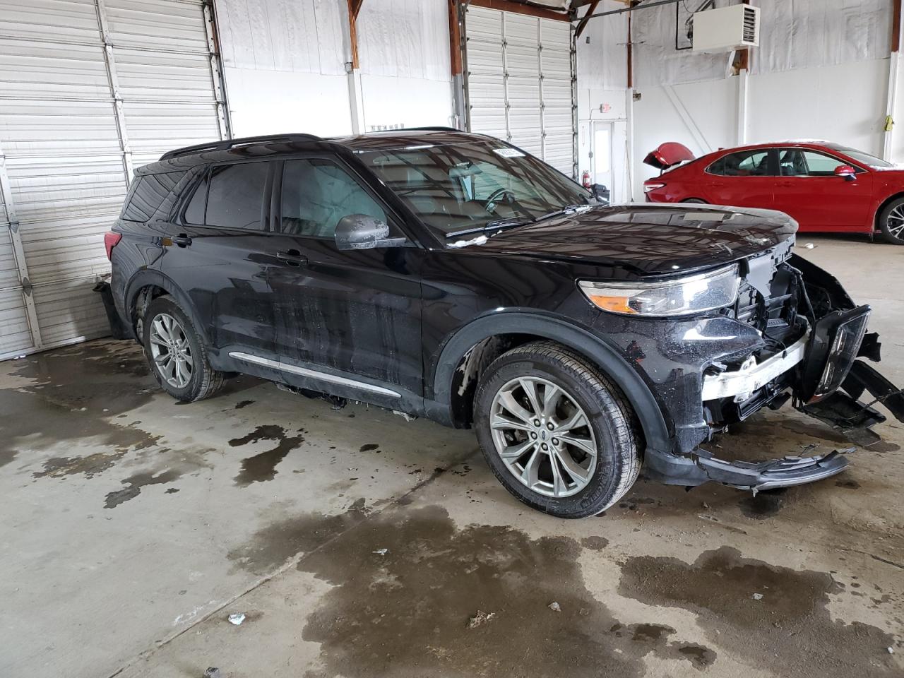 2020 Ford Explorer VIN 1FMSK8DH7LGA36292 Copart auction photo, front end damage thumbnail 4