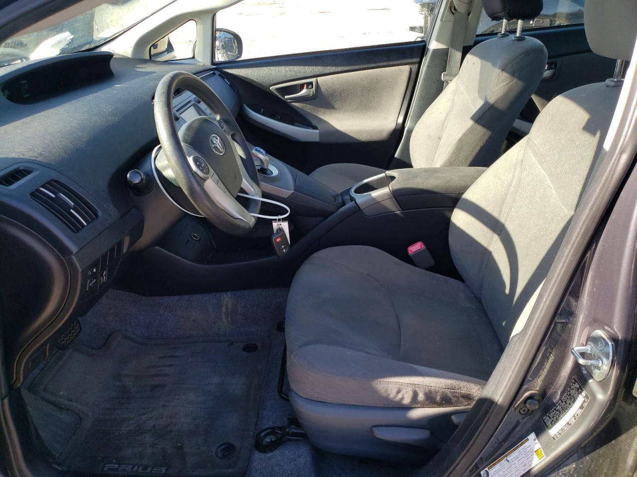 2012 Toyota Prius VIN JTDKN3DU5C5490421 Copart auction photo, front end / rear end damage thumbnail 7