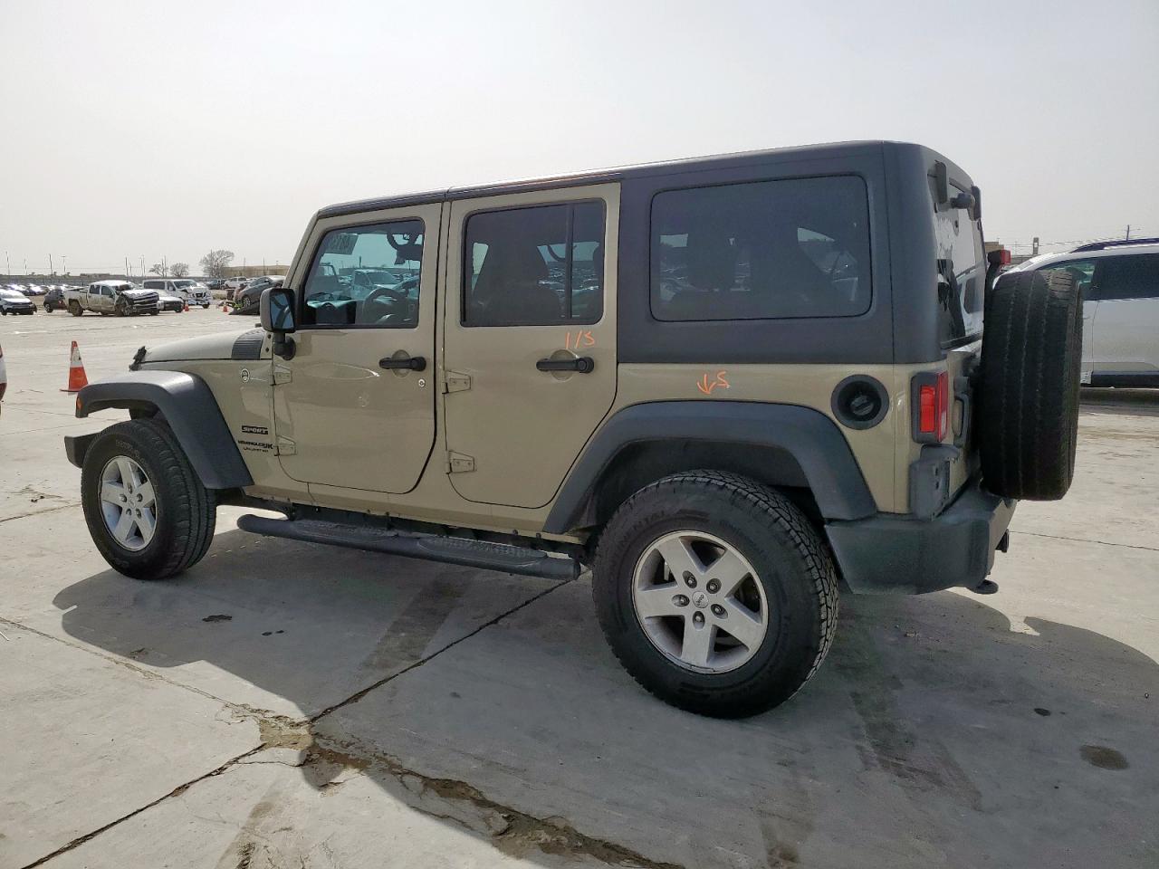 2018 Jeep Wrangler VIN 1C4BJWDG9JL808654 Copart auction photo, undercarriage damage thumbnail 2