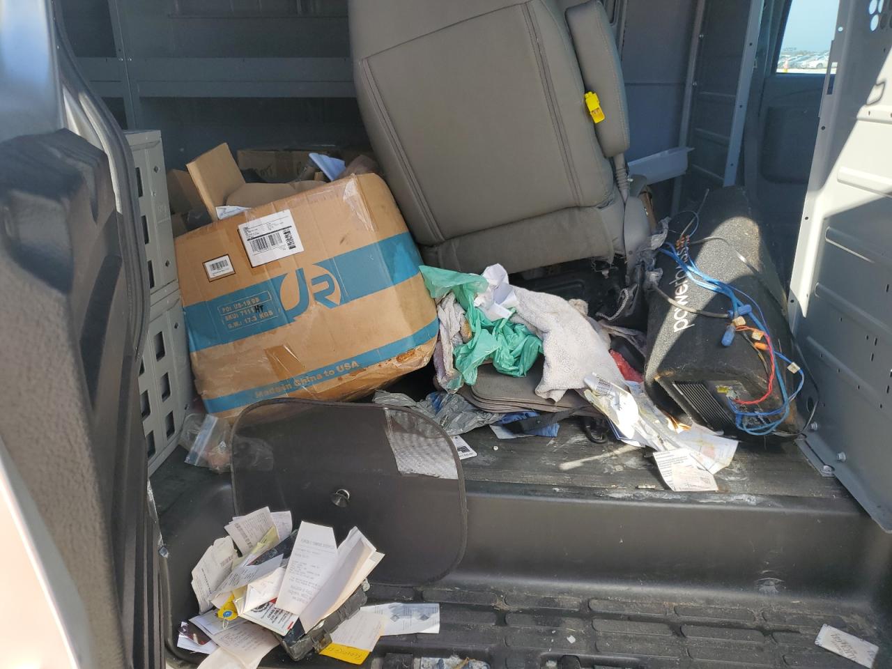 2017 Chevrolet Express VIN 1GCWGBFF5H1331417 Copart auction photo, water/flood damage thumbnail 11