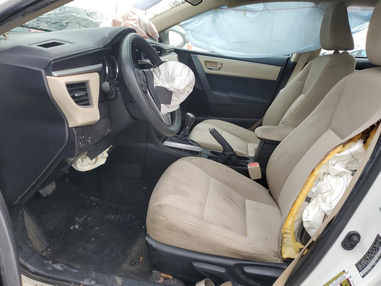 2014 Toyota Corolla VIN 5YFBURHE4EP066243 Copart auction photo, front end damage thumbnail 7