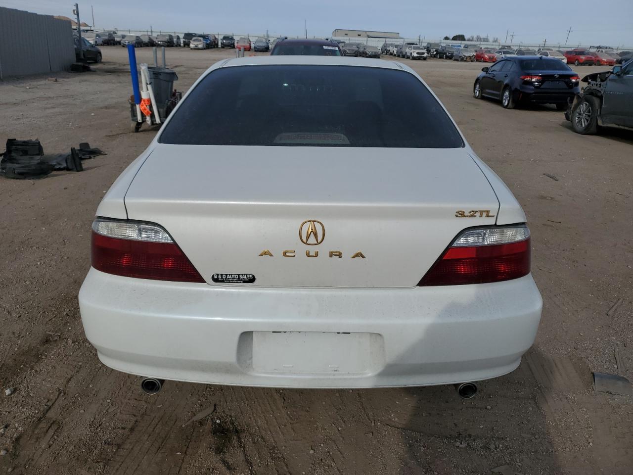 2003 Acura TL VIN 19UUA566X3A070970 Copart auction photo, front end damage thumbnail 6
