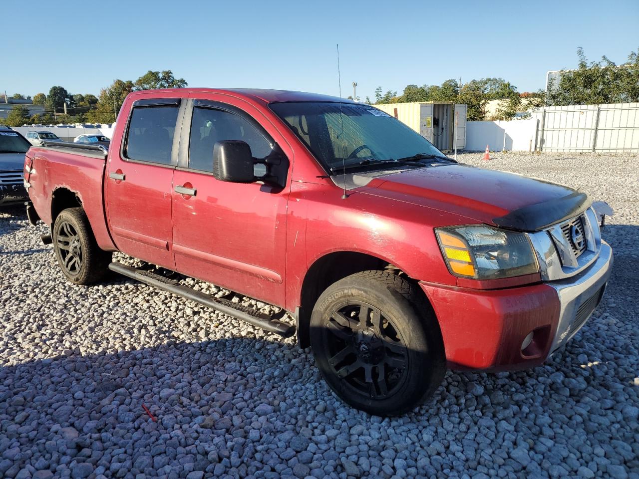 2008 Nissan Titan VIN 1N6BA07C48N313988 Copart auction photo, mechanical damage thumbnail 4