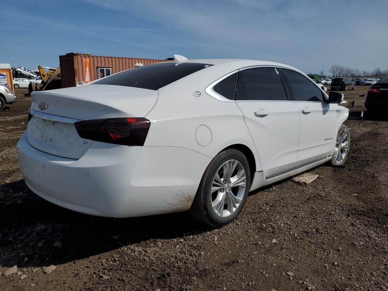 2015 Chevrolet Impala VIN 1G1125S3XFU148489 Copart auction photo, front end / minor dent/scratches damage thumbnail 3