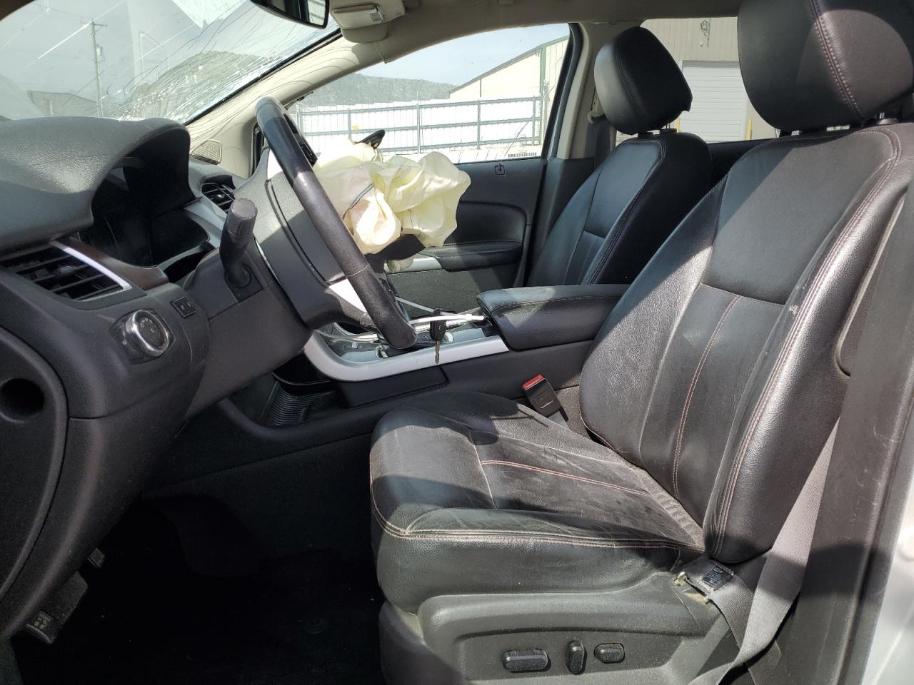 2014 Ford Edge VIN 2FMDK4KC4EBA58530 Copart auction photo, front end / rear end damage thumbnail 7
