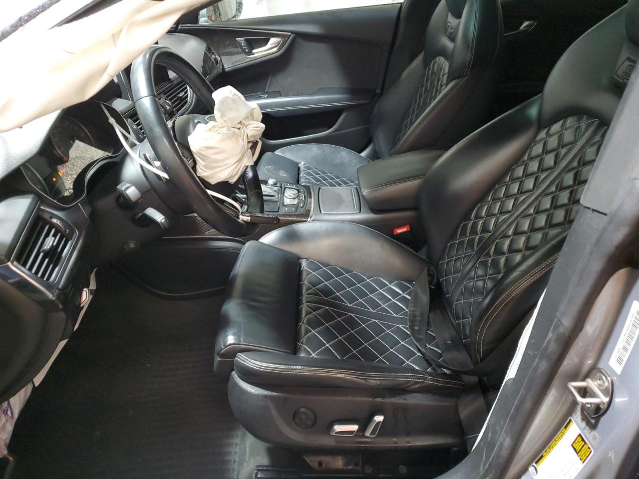 2017 Audi S7 VIN WAUWFAFC1HN026473 Copart auction photo, front end / side damage thumbnail 7
