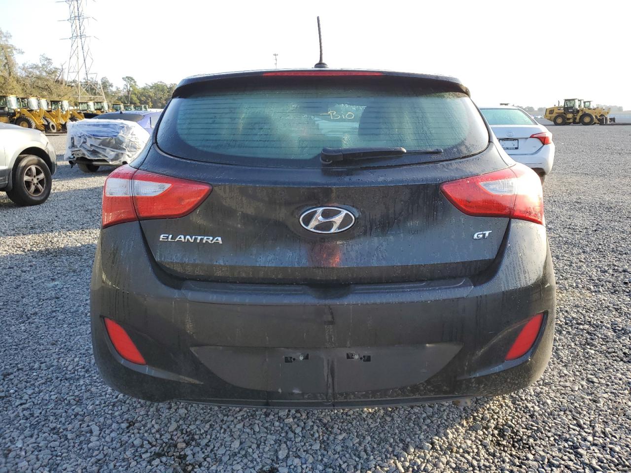 2016 Hyundai Elantra VIN KMHD35LH4GU342167 Copart auction photo, undercarriage / front end damage thumbnail 6