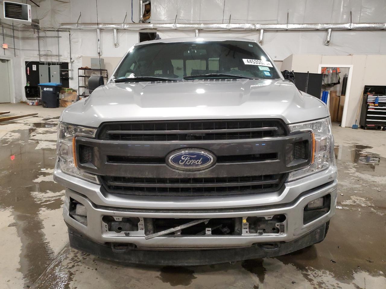 2020 Ford F-150 VIN 1FTEX1EP8LKE53823 Copart auction photo, front end / all over damage thumbnail 5