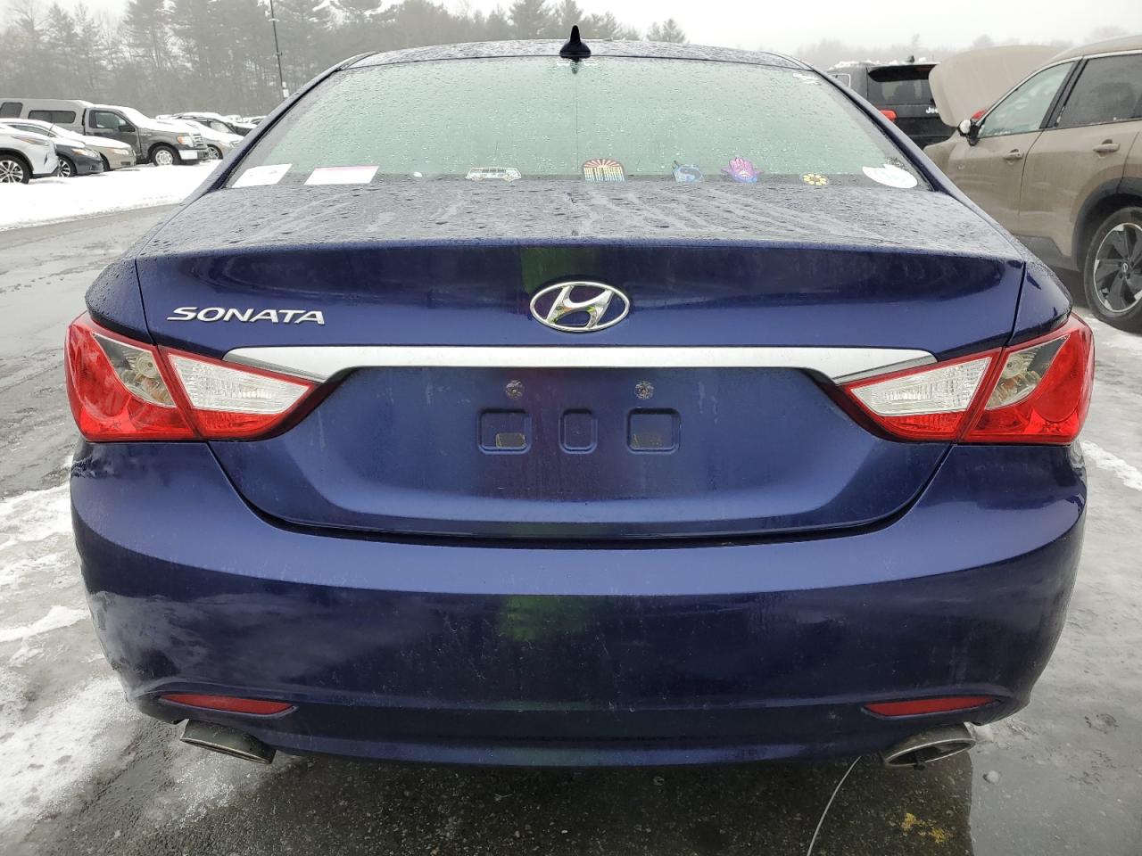 2013 Hyundai Sonata VIN 5NPEC4AC0DH733865 Copart auction photo, front end / undercarriage damage thumbnail 6