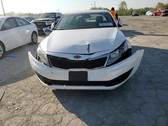 2011 KIA Optima VIN KNAGM4A73B5186268 Copart auction photo, front end / undercarriage damage thumbnail 11