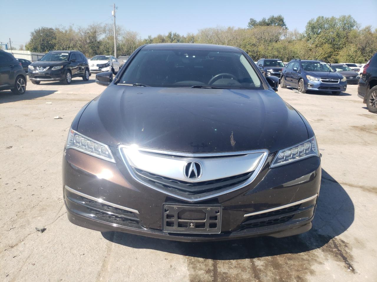 2015 Acura TLX VIN 19UUB1F51FA012179 Copart auction photo, hail / minor dent/scratches damage thumbnail 5
