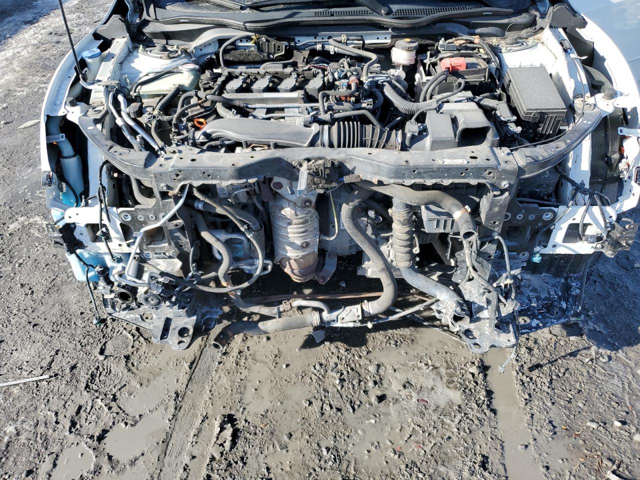 2018 Honda Civic VIN SHHFK7H57JU407991 Copart auction photo, front end damage thumbnail 11