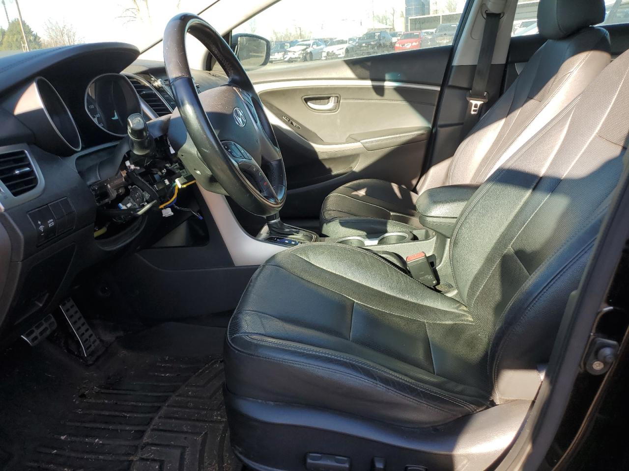 2013 Hyundai Elantra VIN KMHD35LE6DU146684 Copart auction photo, vandalism / side damage thumbnail 7