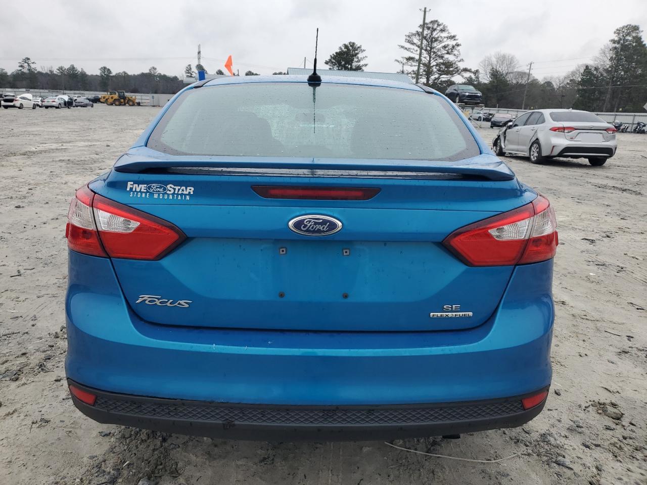 2014 Ford Focus VIN 1FADP3F20EL165372 Copart auction photo, front end damage thumbnail 6