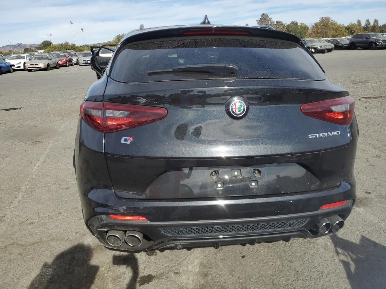 2022 Alfa Romeo Stelvio VIN ZASPAKEV3N7D46013 Copart auction photo, front end damage thumbnail 6