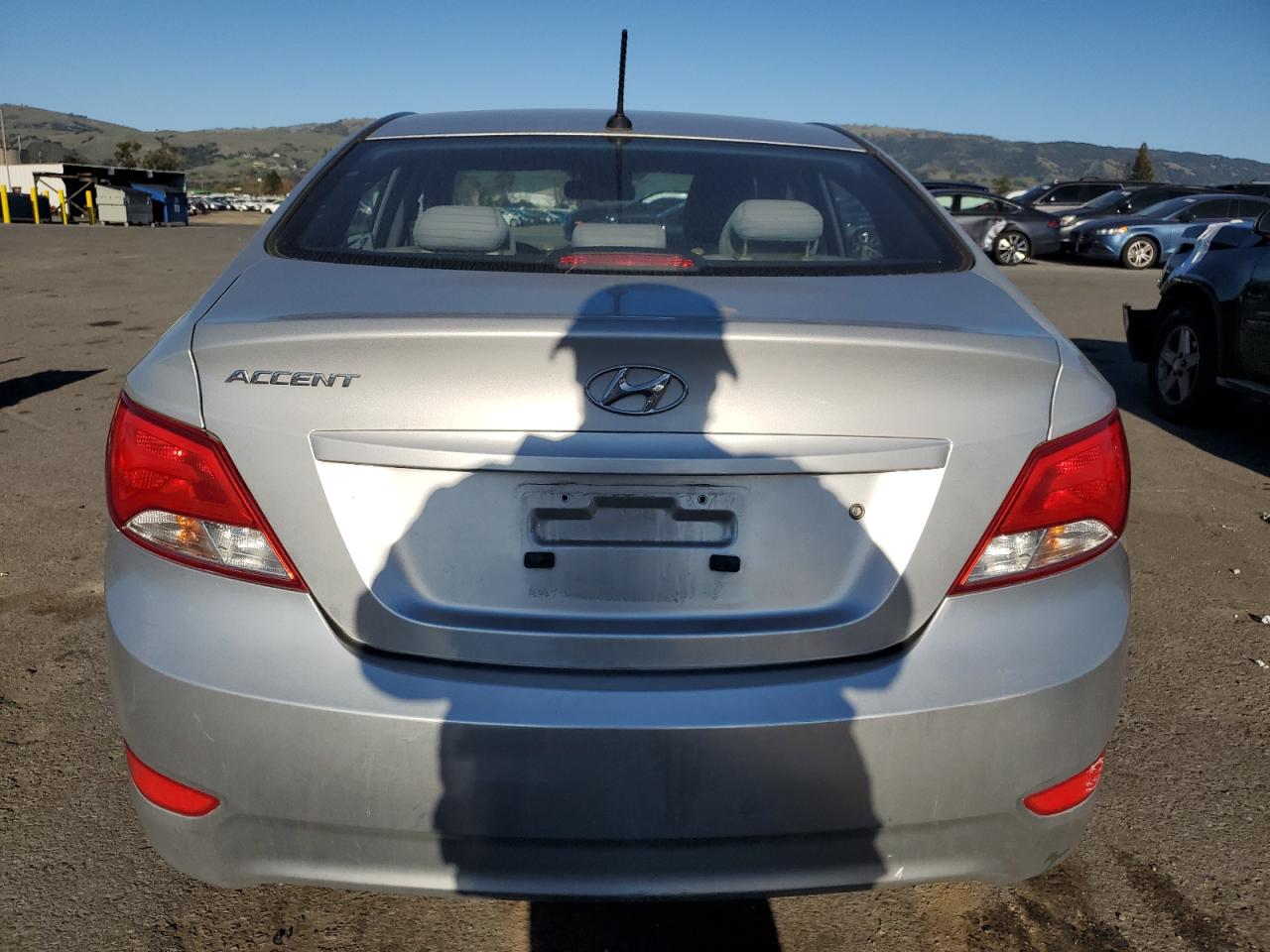 2016 Hyundai Accent VIN KMHCT4AE0GU071199 Copart auction photo, front end damage thumbnail 6