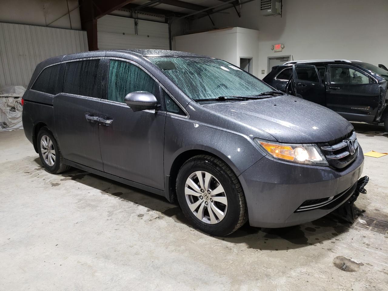 2016 Honda Odyssey VIN 5FNRL5H49GB167567 Copart auction photo, front end damage thumbnail 4