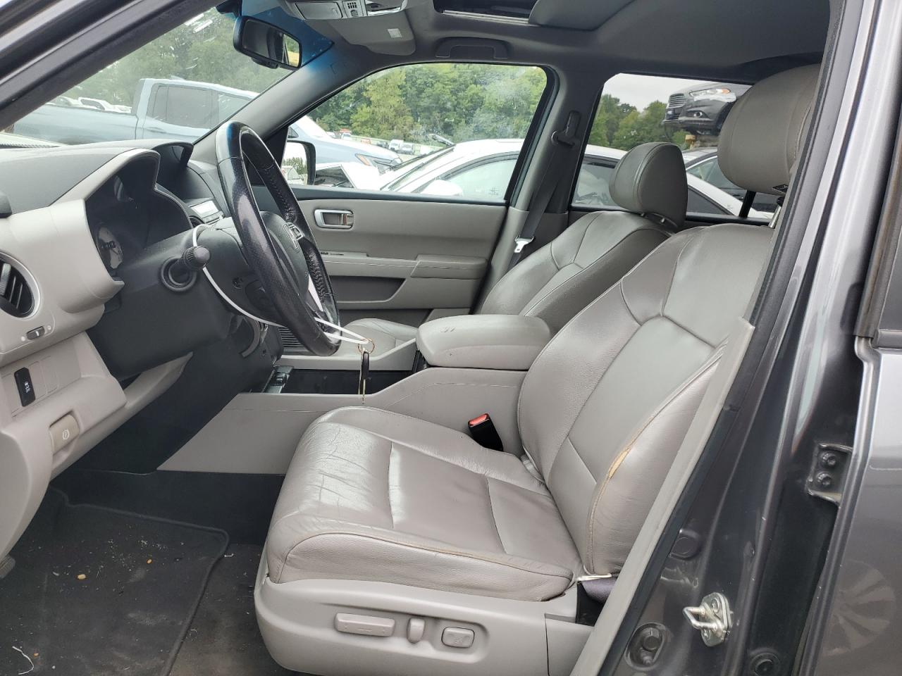 2012 Honda Pilot VIN 5FNYF4H54CB057915 Copart auction photo, front end damage thumbnail 7