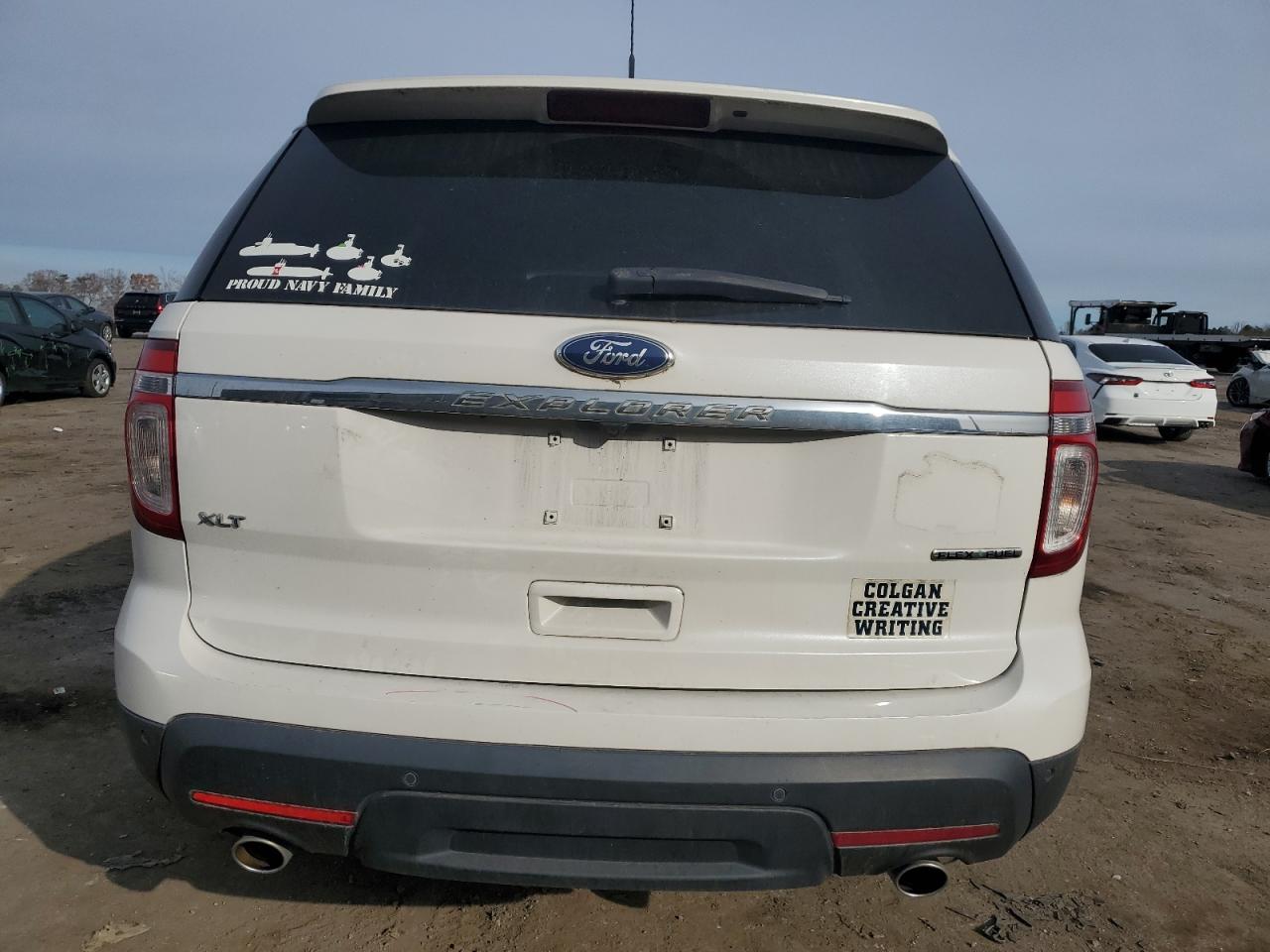 2013 Ford Explorer VIN 1FM5K7D86DGA54792 Copart auction photo, front end / side damage thumbnail 6