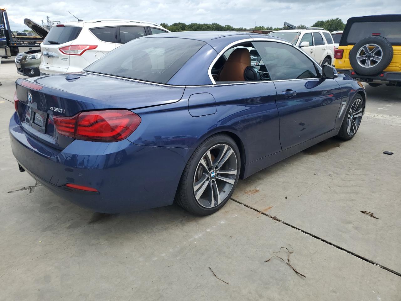 2020 BMW 4er VIN WBA4Z1C08L5R26157 Copart auction photo, water/flood damage thumbnail 3