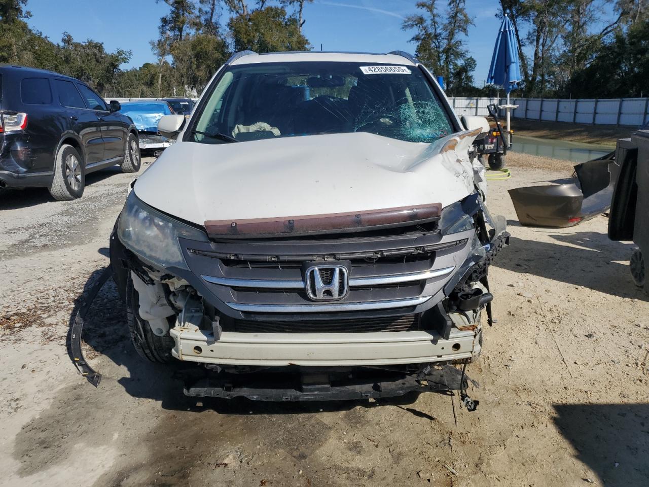 2013 Honda CR-V VIN 5J6RM4H7XDL025233 Copart auction photo, all over damage thumbnail 5