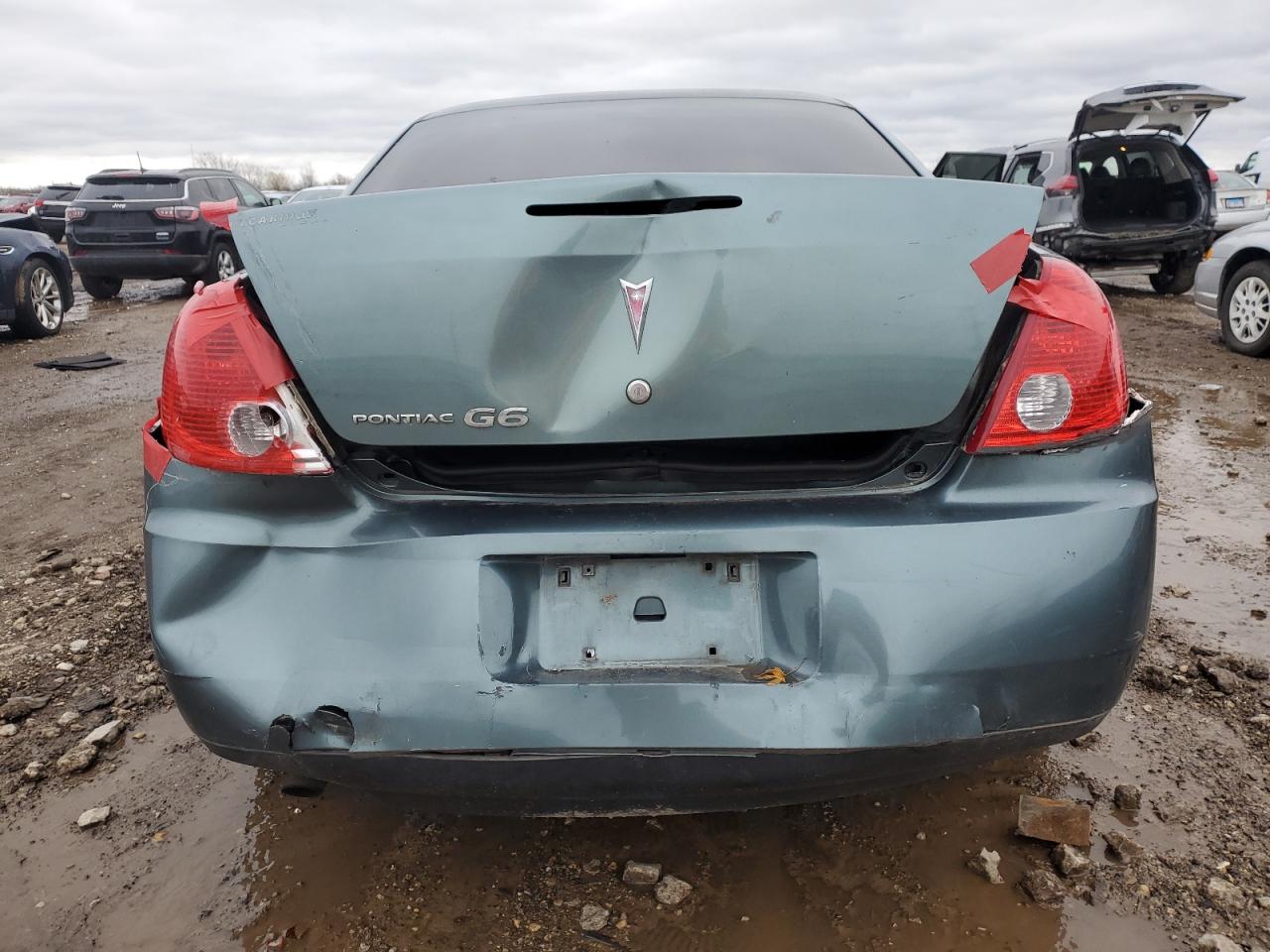 2009 Pontiac G6 VIN 1G2ZG57B994223803 Copart auction photo, rear end / minor dent/scratches damage thumbnail 6