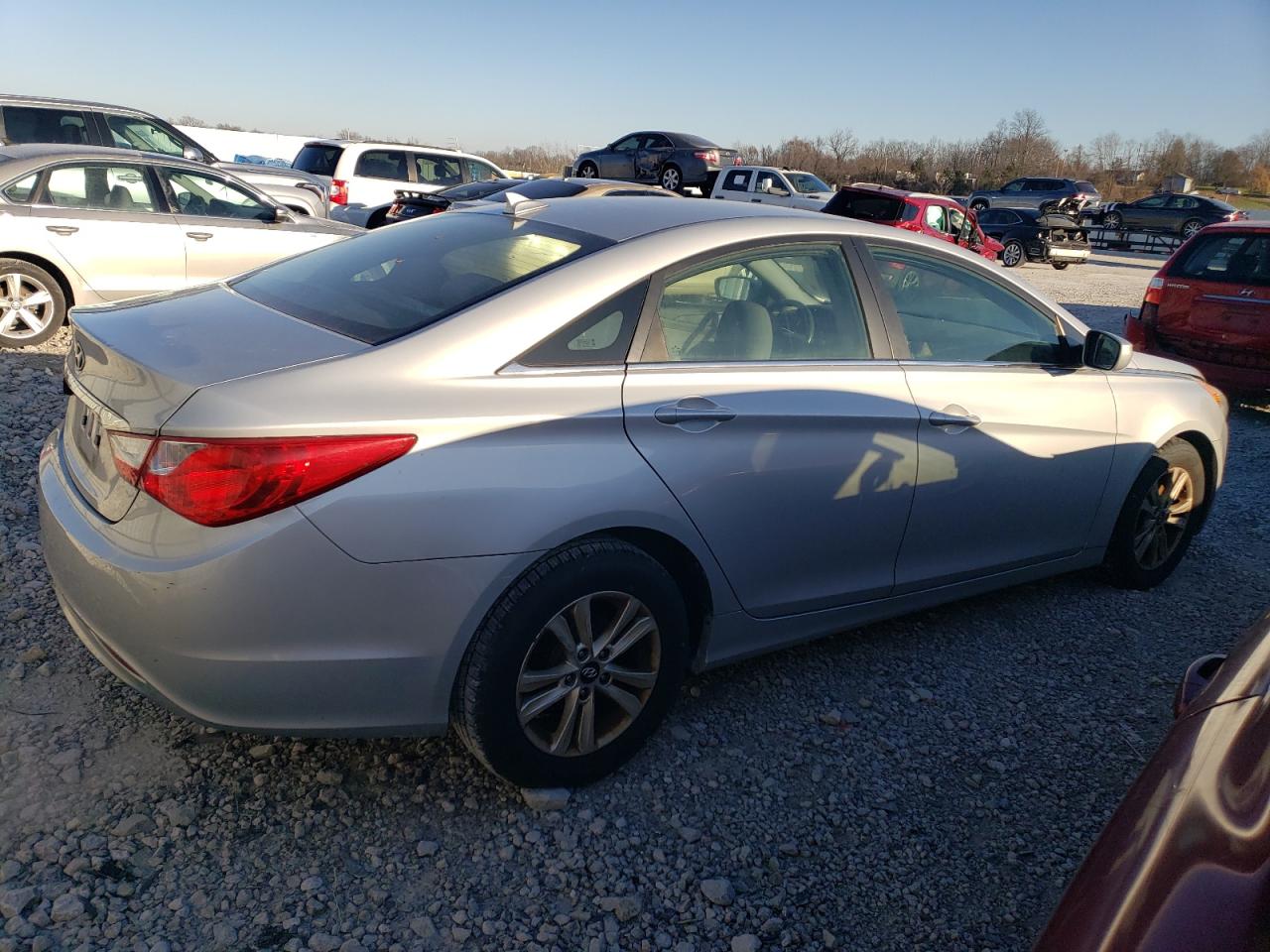 2012 Hyundai Sonata VIN 5NPEB4AC0CH314626 Copart auction photo, all over damage thumbnail 3