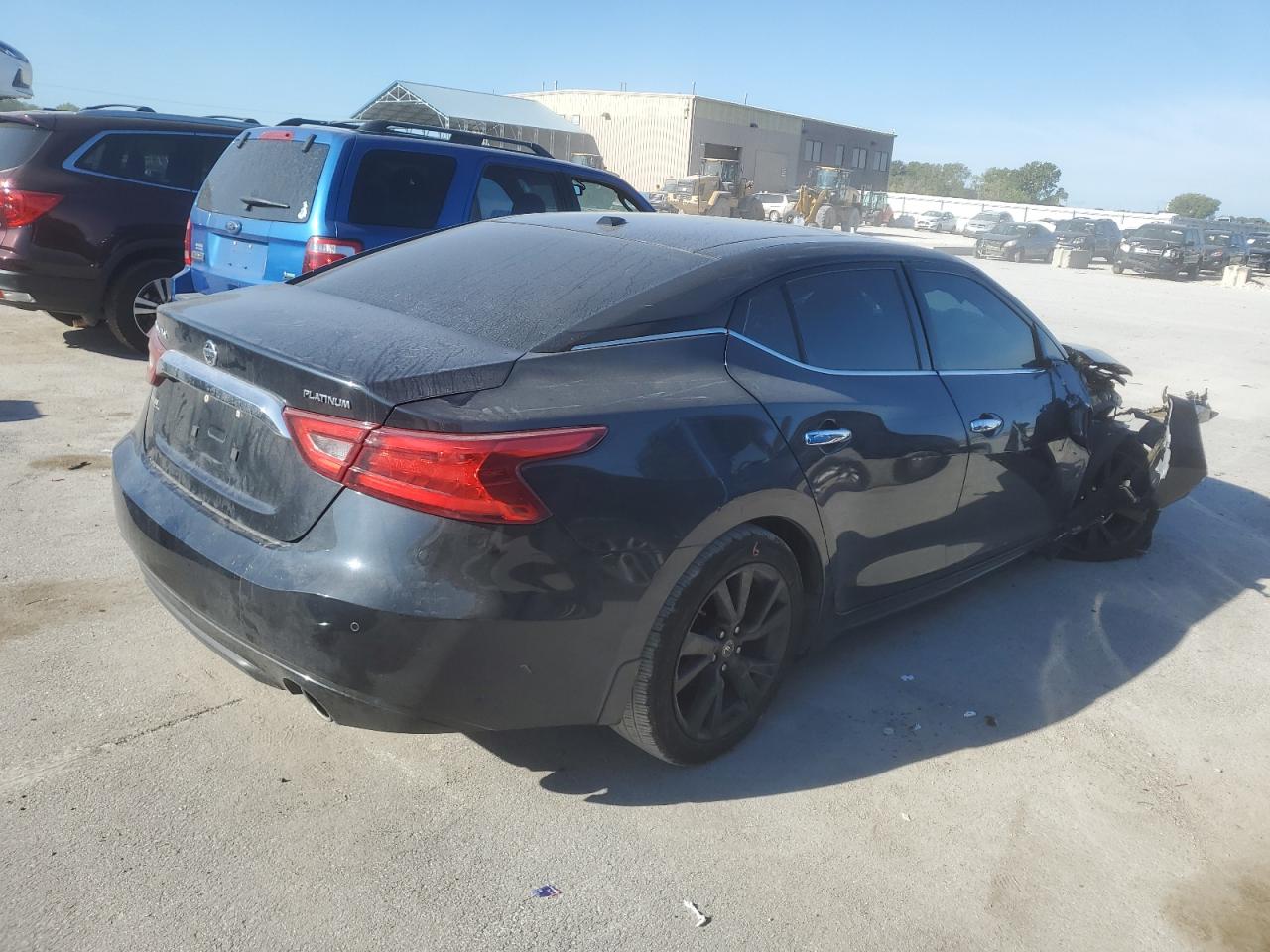2016 Nissan Maxima VIN 1N4AA6AP1GC430750 Copart auction photo, front end damage thumbnail 3