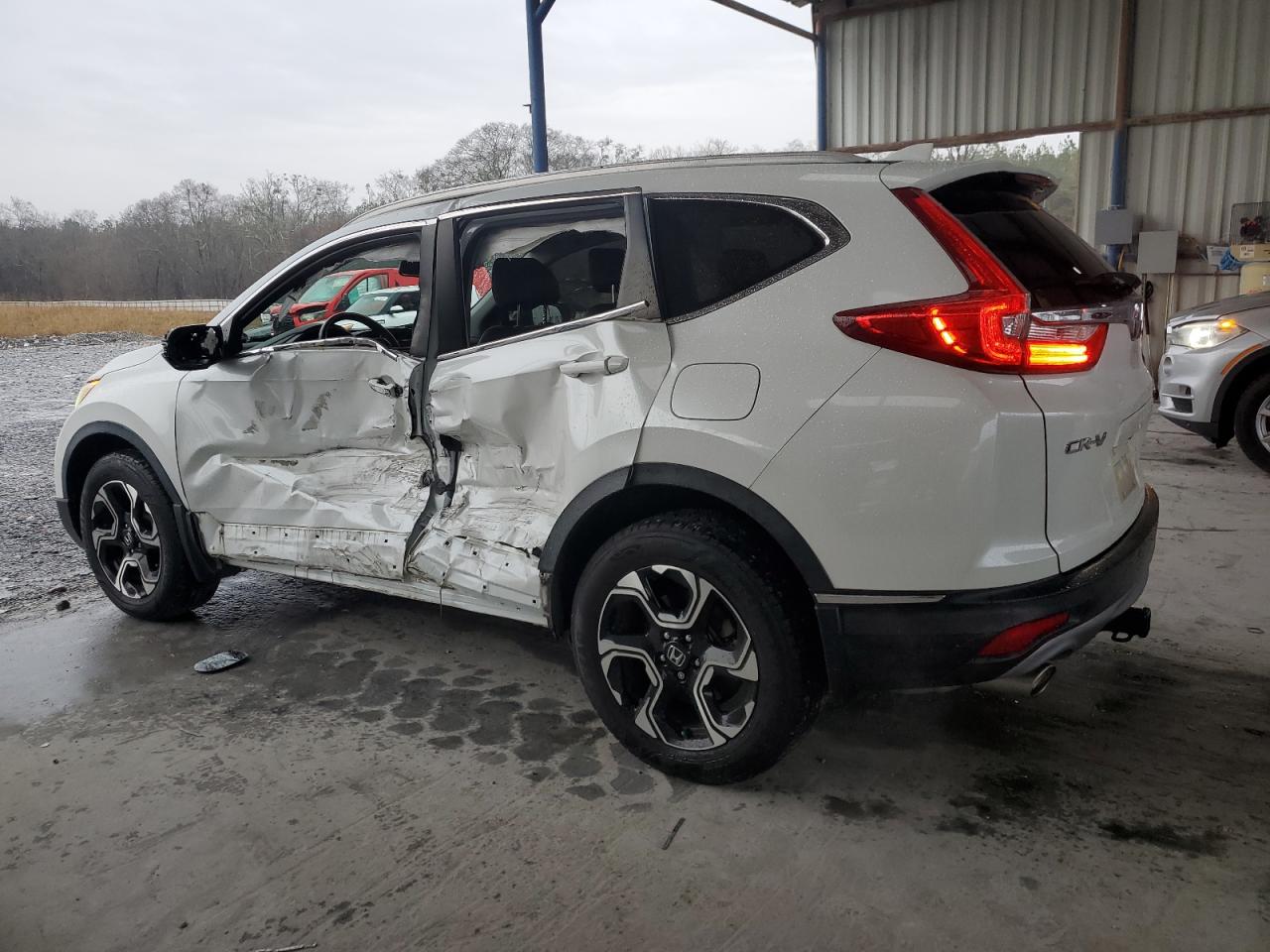 2019 Honda CR-V VIN JHLRW2H97KX005150 Copart auction photo, side damage thumbnail 2