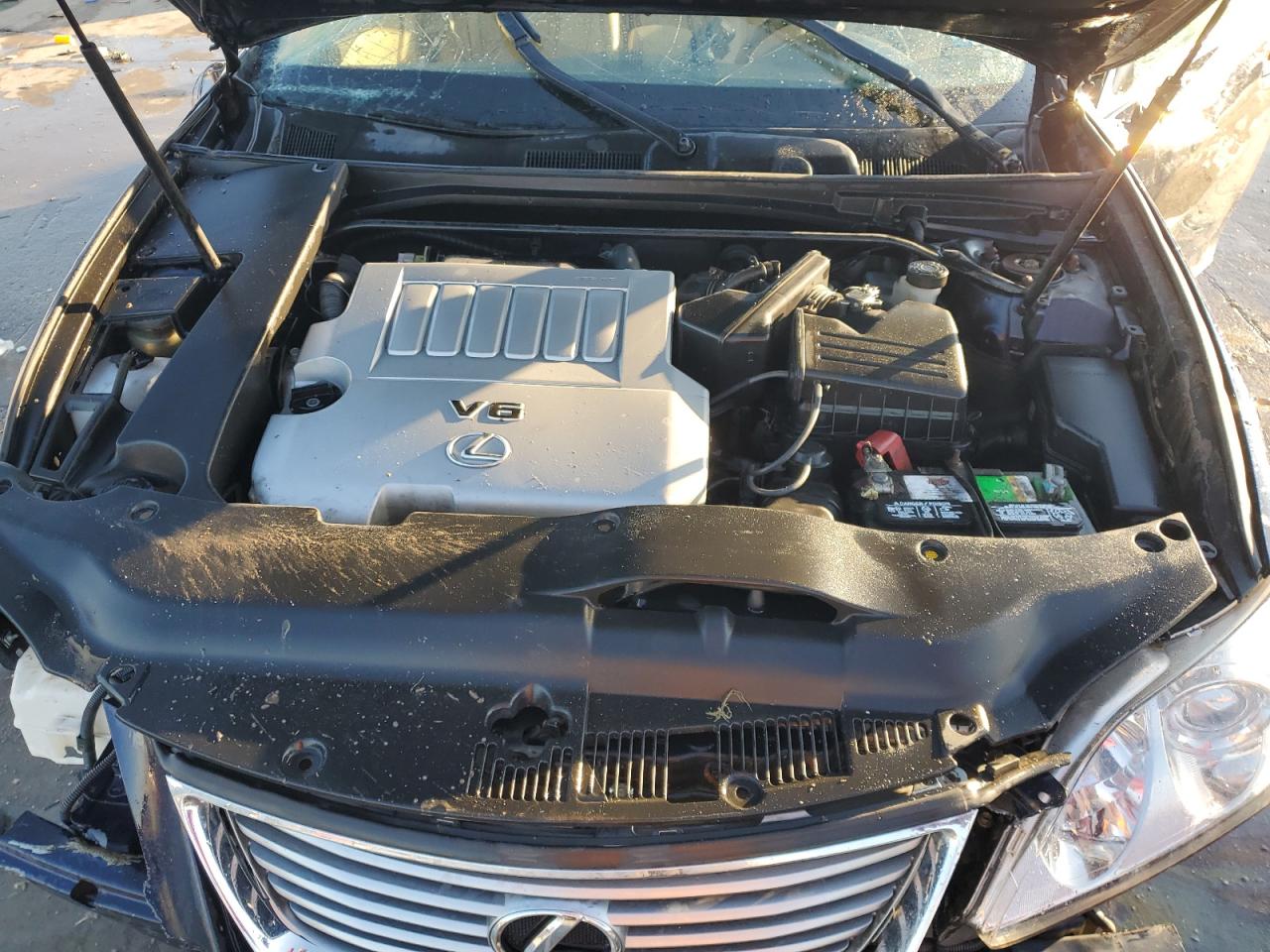 2007 Lexus ES VIN JTHBJ46G472123136 Copart auction photo, rollover damage thumbnail 11