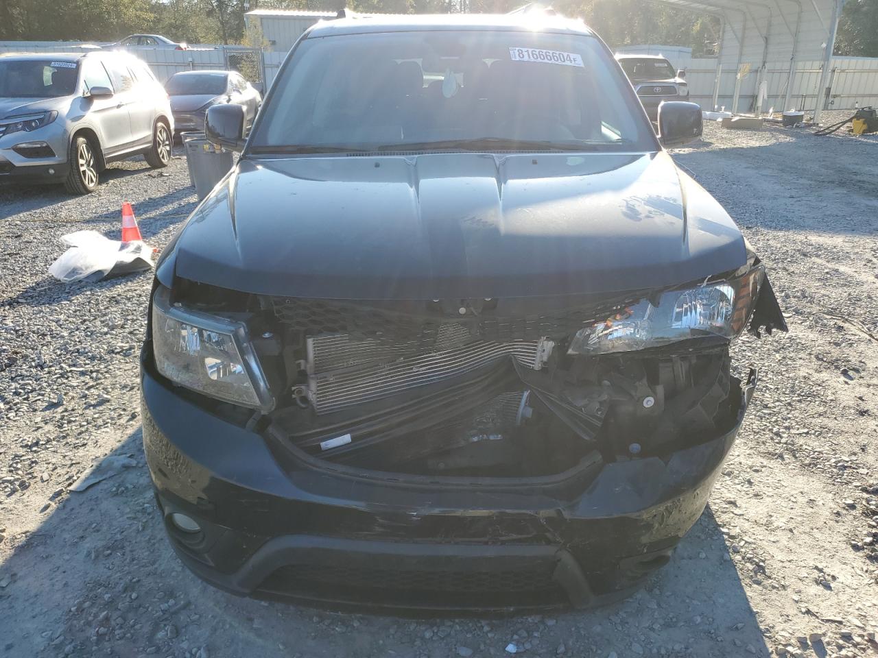2019 Dodge Journey VIN 3C4PDCBB7KT805177 Copart auction photo, front end damage thumbnail 5